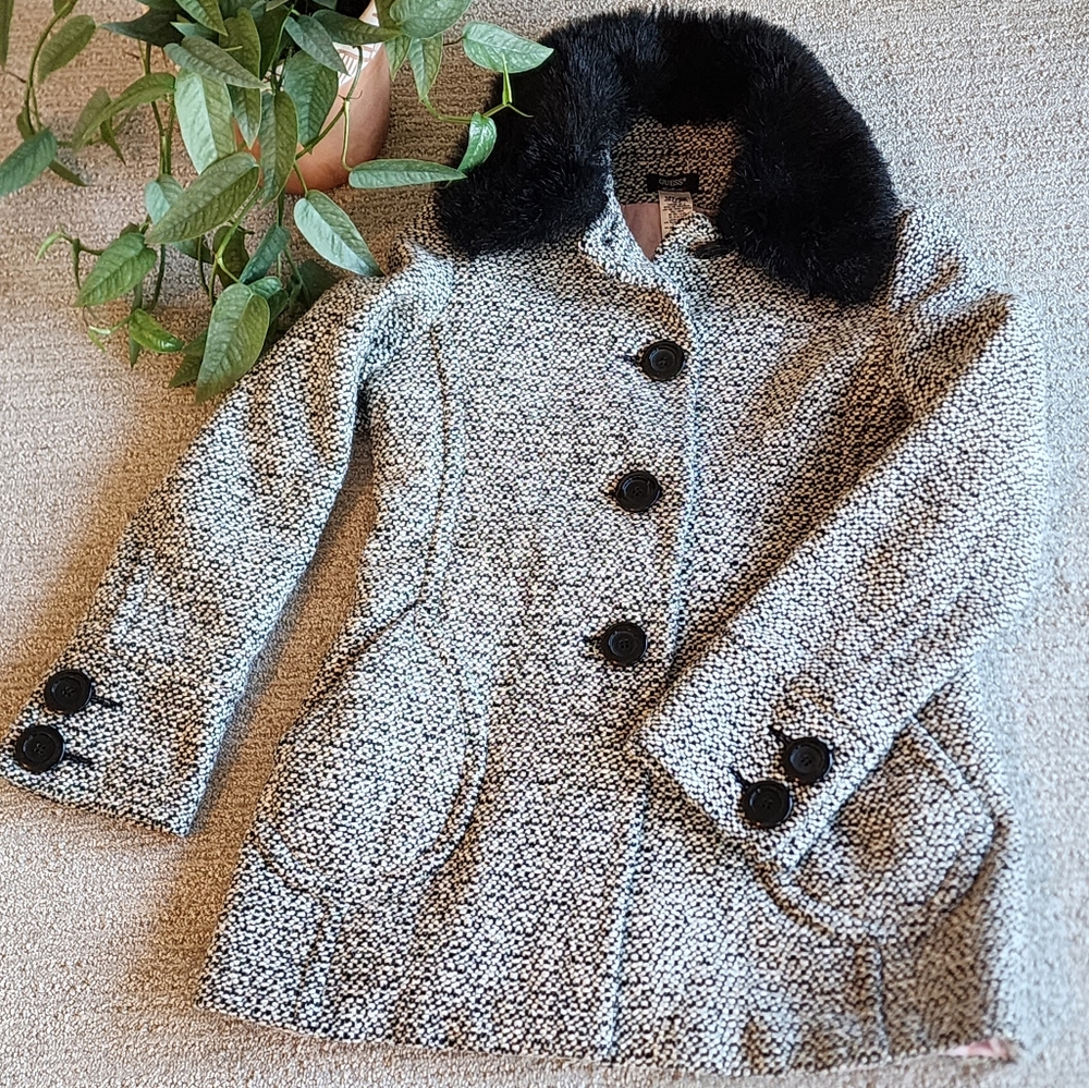 Vintage Guess boucle tweed jacket y2k